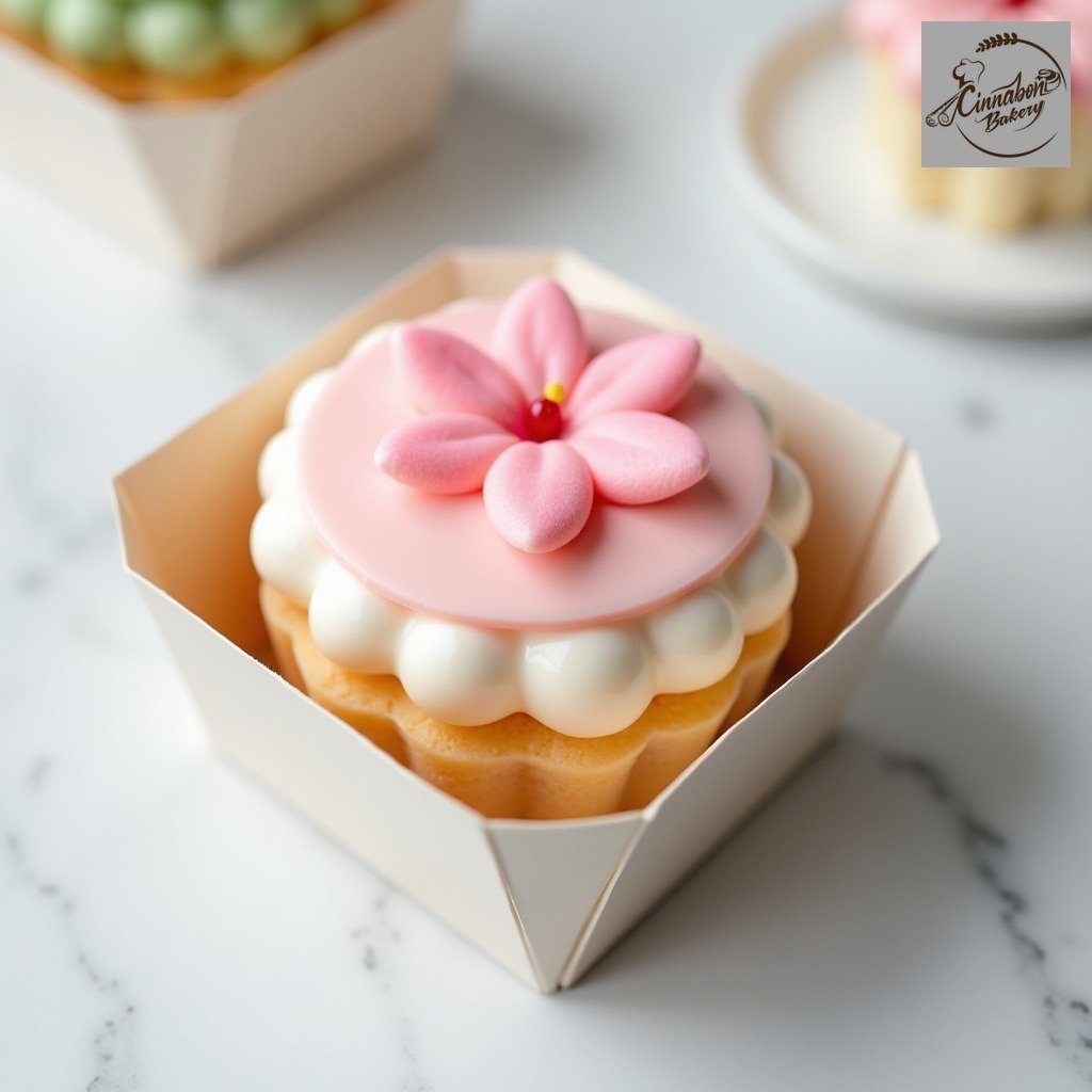 Cherry Blossom Mini Cake