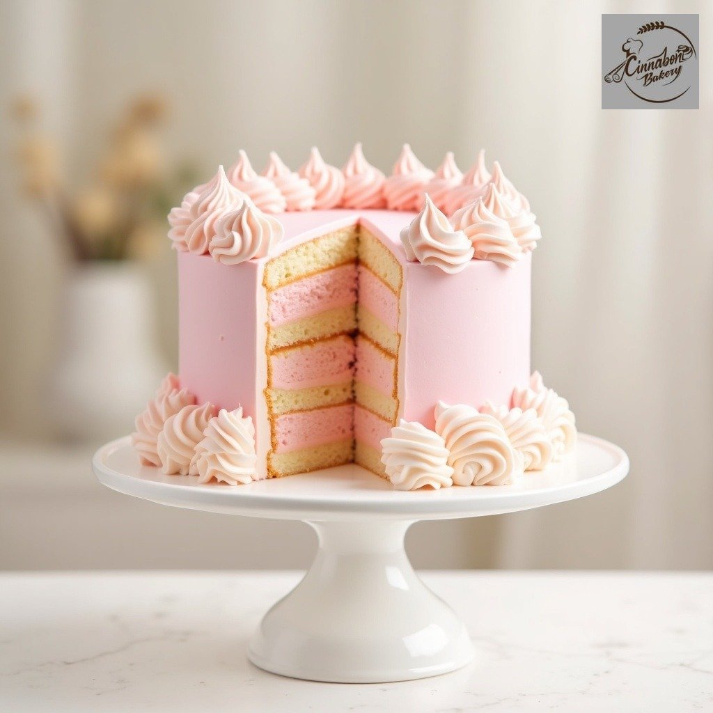 Pastel Pink Cake
