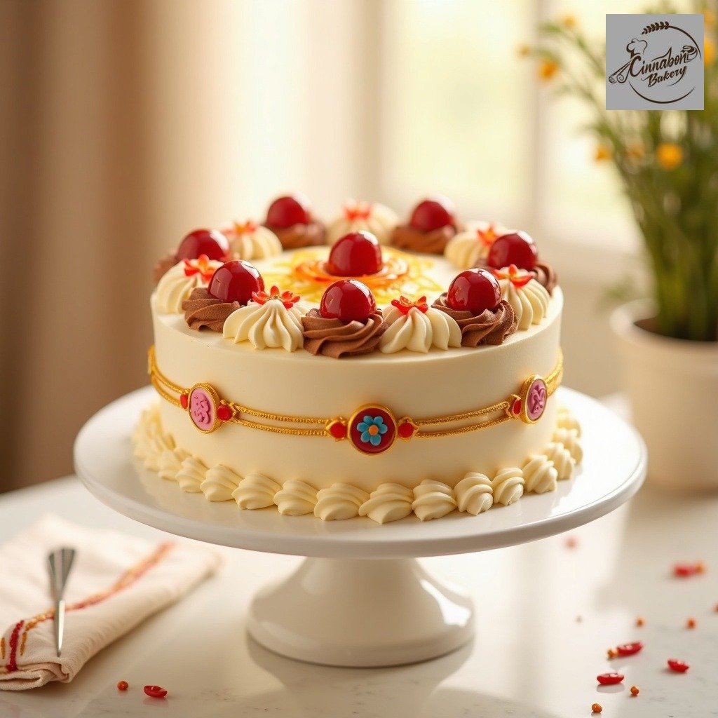 Rakhi Bankrupt Cake