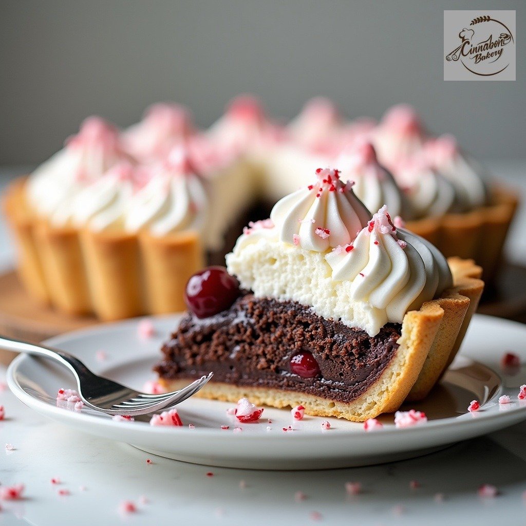 Santa's Chocolate Peppermint Pie