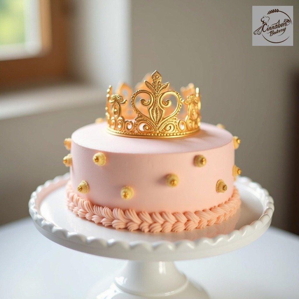 Tiara Fondant Cake